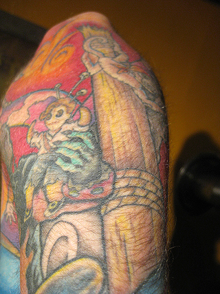 Illustration for article titled An Enormous, Amazing Monkey Island Tattoo